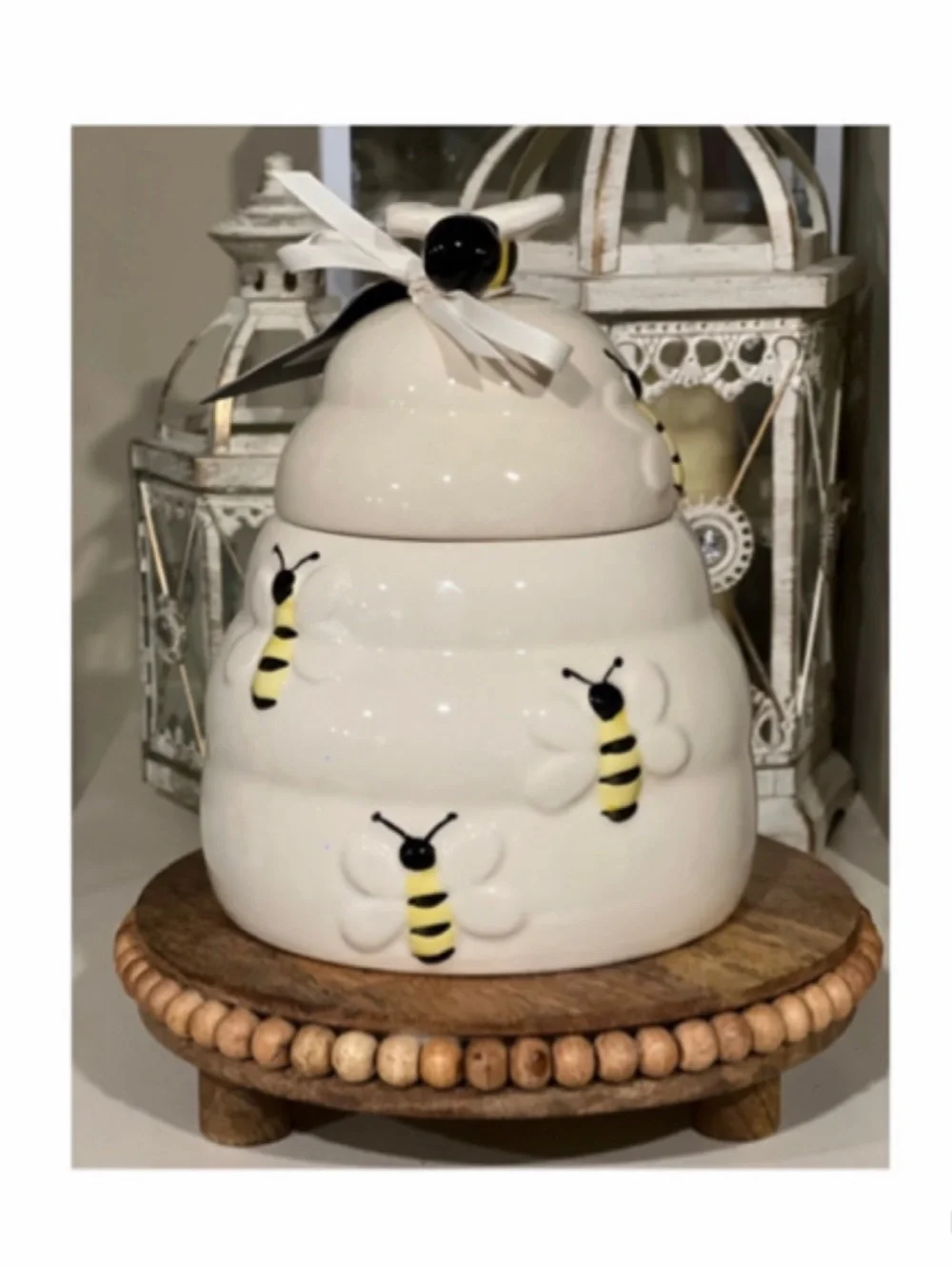 NEW Bake Shop Bee Hive Storage Canister ๐ - Picture 1 of 5